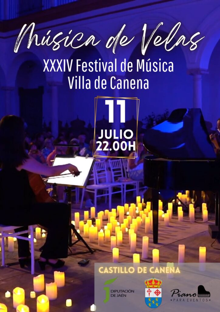 Concierto de Música de Velas en el patio del Castillo de Canena, XXXIV Festival Villa de Canena